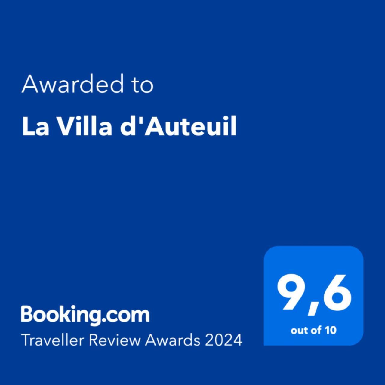 La Villa D'Auteuil Париж Экстерьер фото